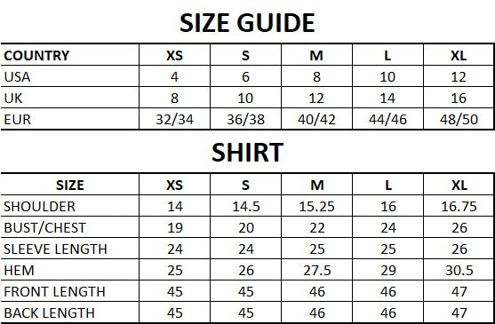 Size Guide