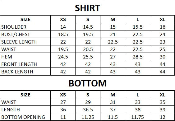 Size Guide