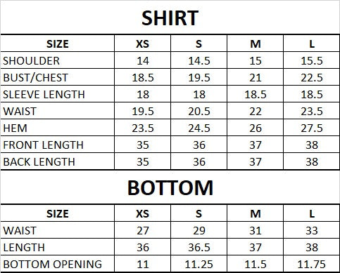 Size Guide