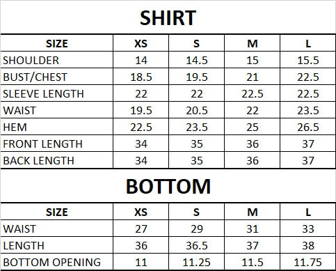 Size Guide