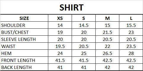 Size Guide