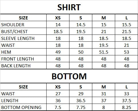 Size Guide