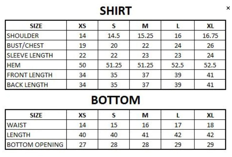 Size Guide