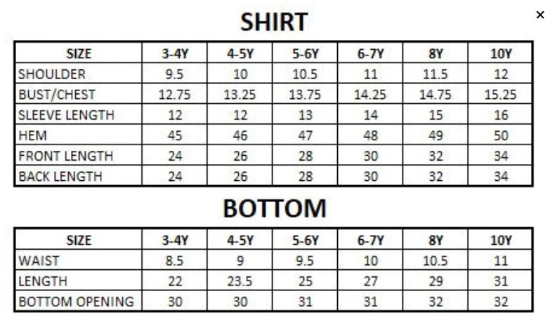 Size Guide