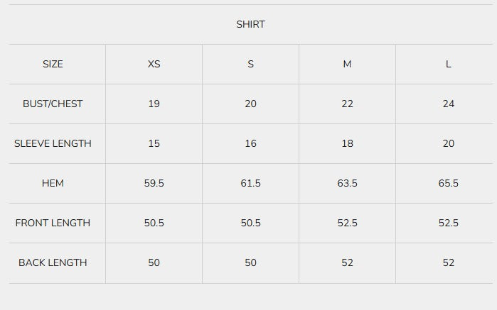 Size Guide