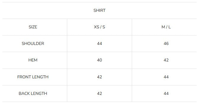 Size Guide