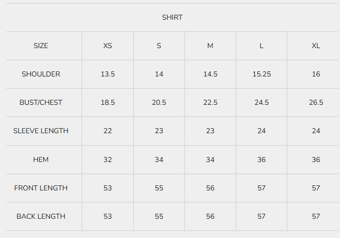 Size Guide