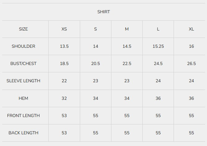 Size Guide