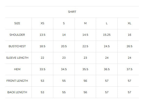 Size Guide