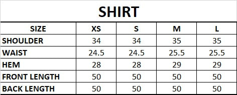 Size Guide