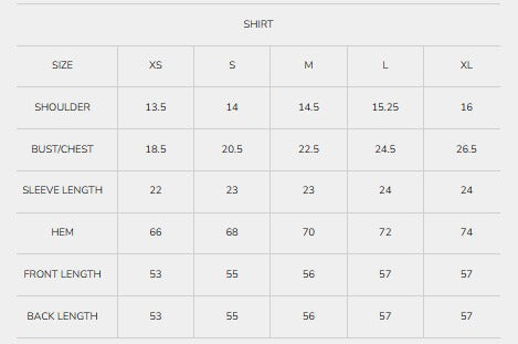 Size Guide