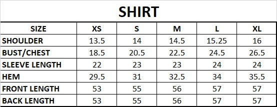 Size Guide