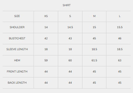 Size Guide