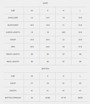 Size Guide