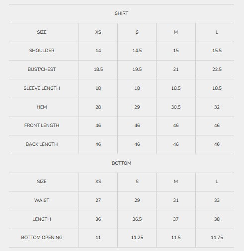 Size Guide