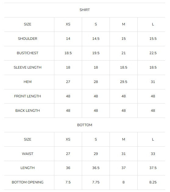 Size Guide