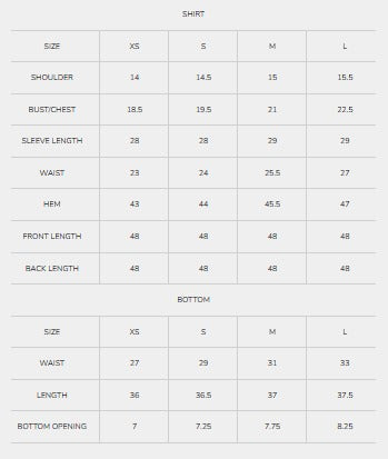 Size Guide