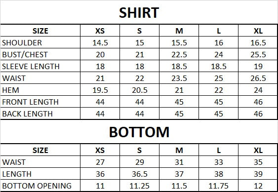 Size Guide