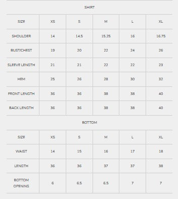 Size Guide