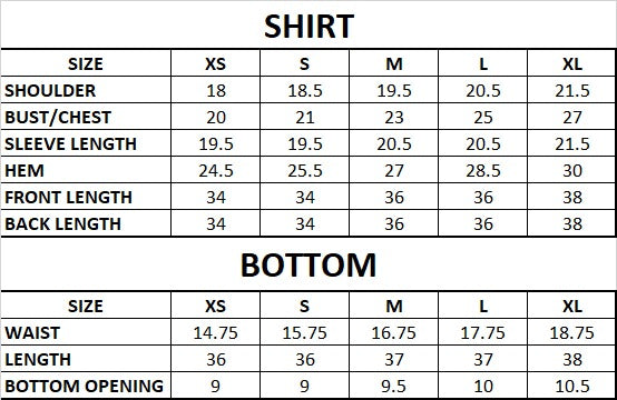 Size Guide