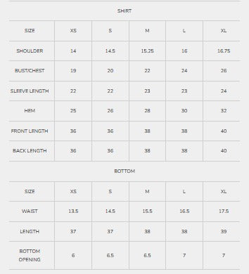 Size Guide