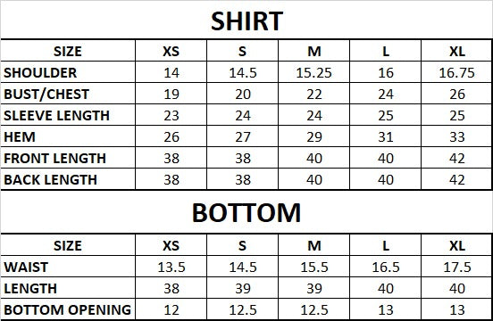 Size Guide