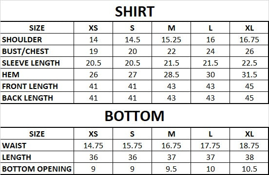Size Guide