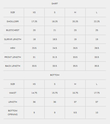 Size Guide
