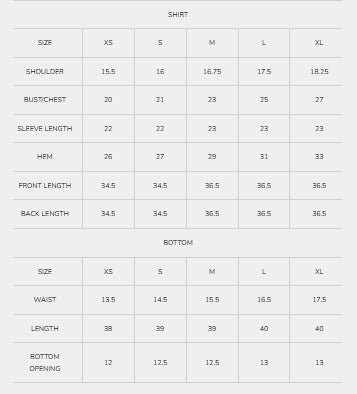 Size Guide