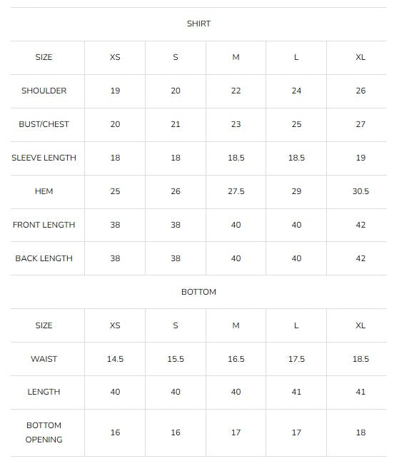 Size Guide