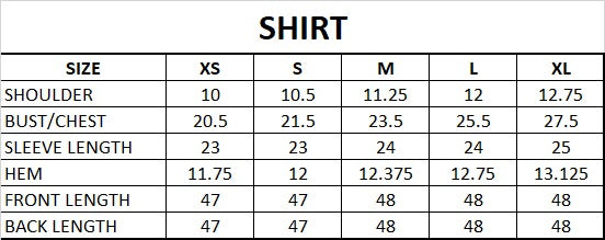 Size Guide