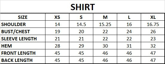 Size Guide