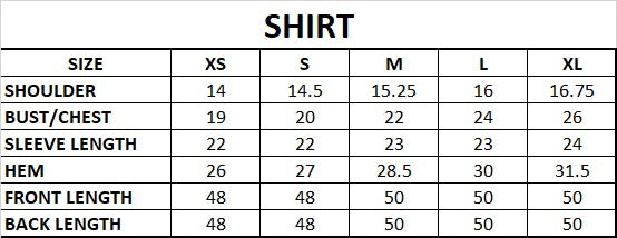 Size Guide